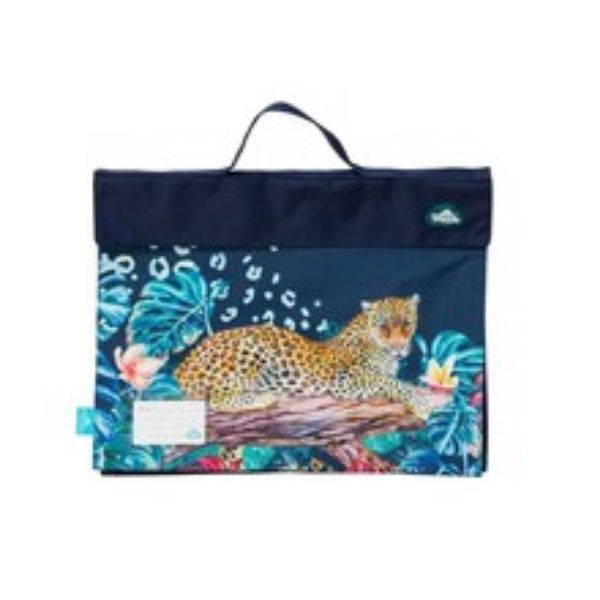 Picture of SPENCIL LIBRARY BAG LEOPARD QUEEN