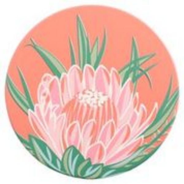 Picture of BOTANICA PROTEA CERAMIC COASTER