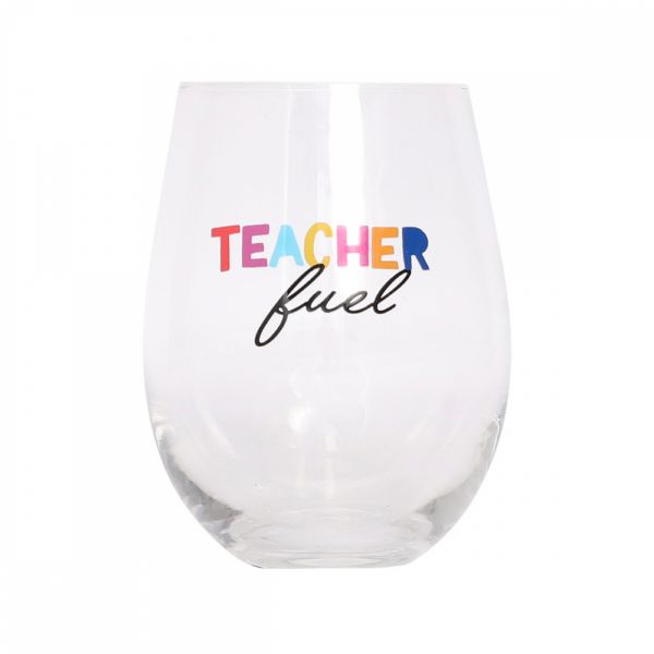 Picture of TEACHER FUEL WINE GLASS