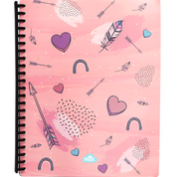 Picture of A4 DISPLAY BOOK - HEARTS & ARROWS