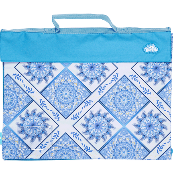 Picture of Library Bag Boho Blue