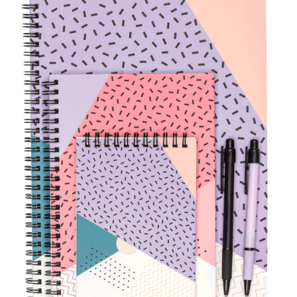 Picture of Stationery Set Geo Confetti