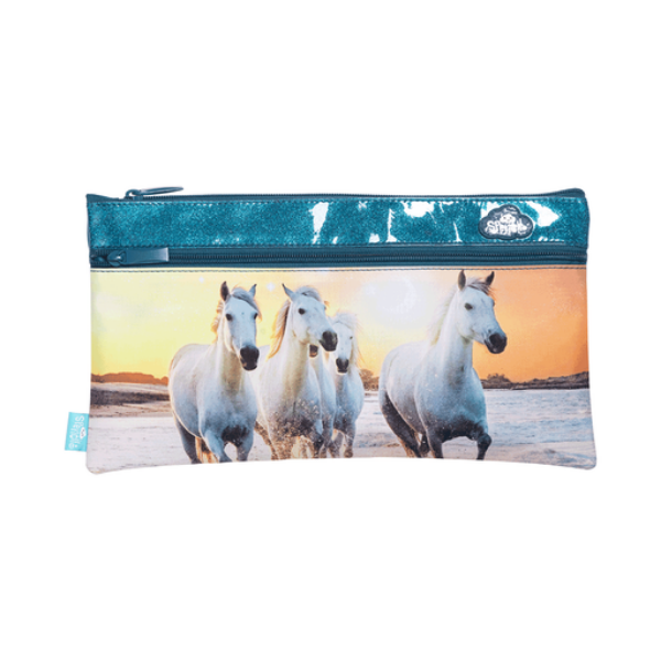 Picture of Twin Zip Pencil Case Cosmic Canter