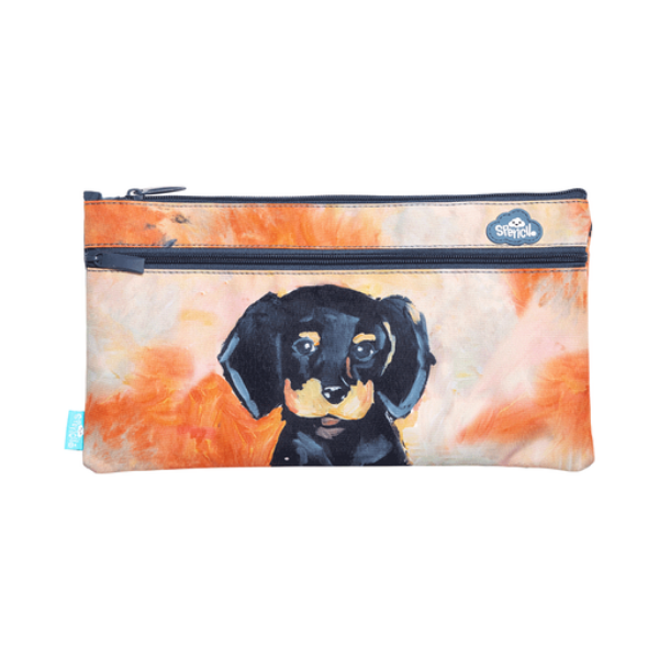 Picture of Twin Zip Pencil Case Shadow