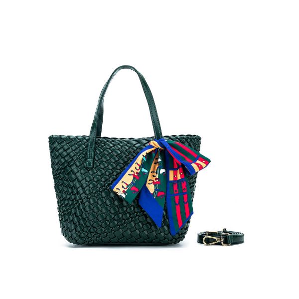 Picture of CLARA DEEP GREEN TOTE BAG