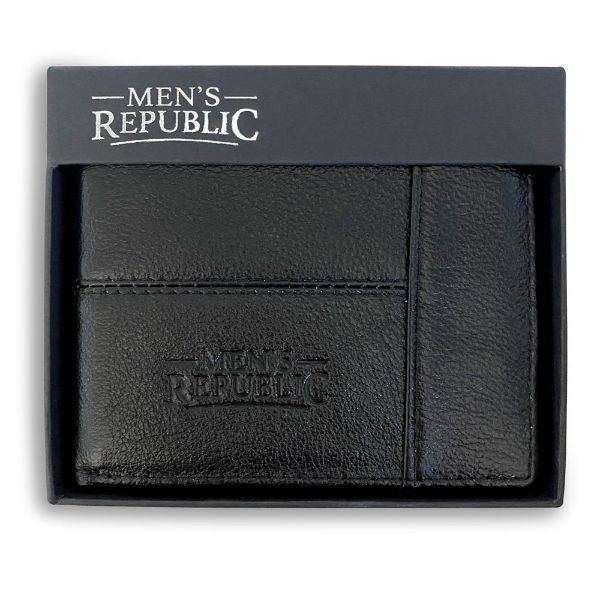 Picture of BLACK LEATHER WALLET