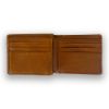 Picture of BROWN LEATHER WALLET AND KEYRING SET