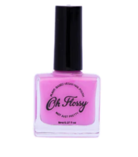 Picture of OH FLOSSY NAIL POLISH - BRAVE CREAM PINK