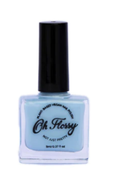 Picture of OH FLOSSY NAIL POLISH - KIND CREAM BLUE