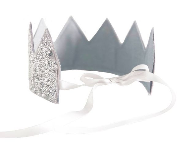 Picture of SEQUIN CROWN SILVER