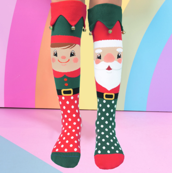 Picture of JINGLE BELLS SOCKS AGE 3-5