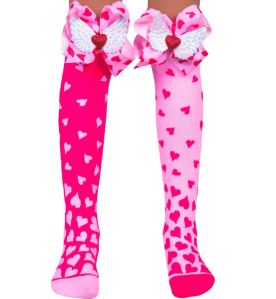 Picture of LOVE HEARTS SOCKS AGE 6-99