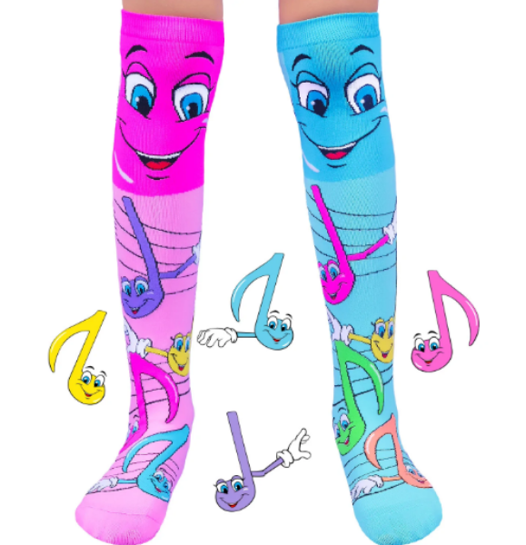 Picture of MUSIC NOTE SOCKS AGE 6-99