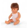 Picture of MINILAND CAUCASIAN BOY DOLL 38CM WITH RED HAIR