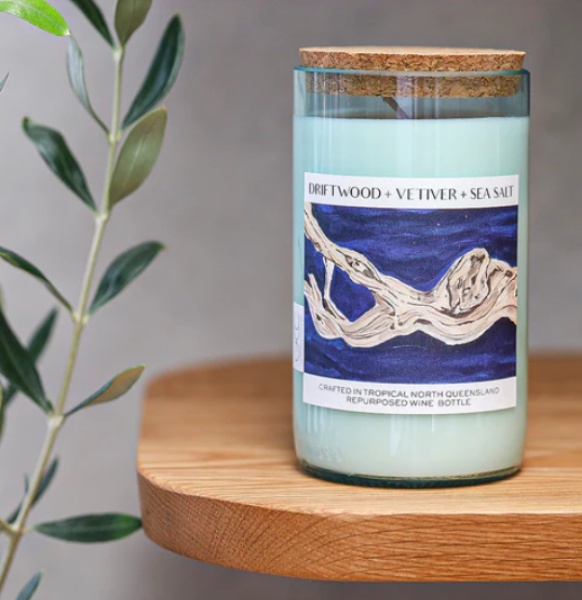 Picture of DRIFTWOOD+VETIVER+SEA SALT CANDLE