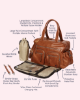 Picture of OIOI CARRY ALL TAN FAUX LEATHER BAG