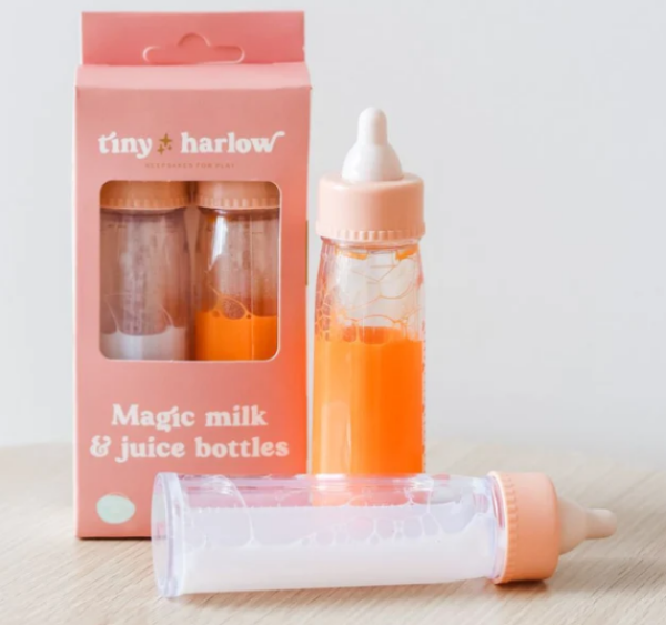 Picture of TINY HARLOW MAGIC MILK & JUICE BOTTLE SET