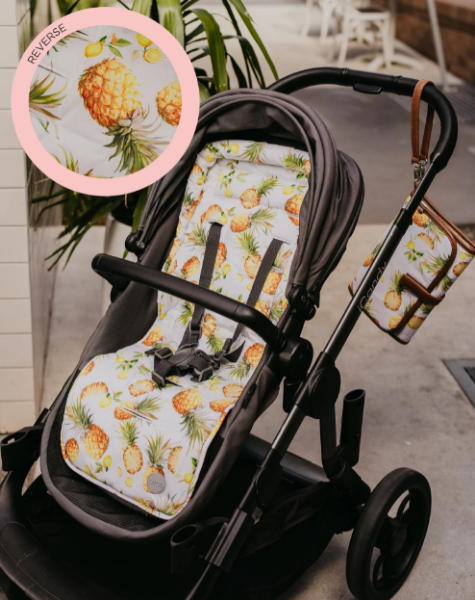 Picture of OIOI PRAM SEAT LINER PINEAPPLE