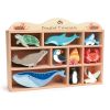 Picture of TENDERLEAF COASTAL ANIMALS SHELF SET