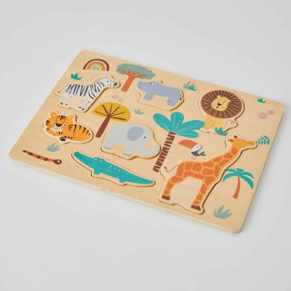 Picture of WOODEN ANIMAL PUZZLE