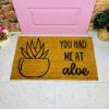 Picture of YOU HAD ME AT ALOE DOORMAT 50CM X 80CM