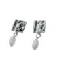 Picture of COVE EARRINGS SILVER & PEARL