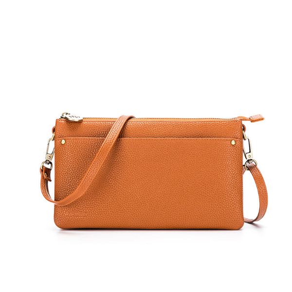 Picture of MILLIE RUSTIC TAN CLUTCH CROSSBODY BAG