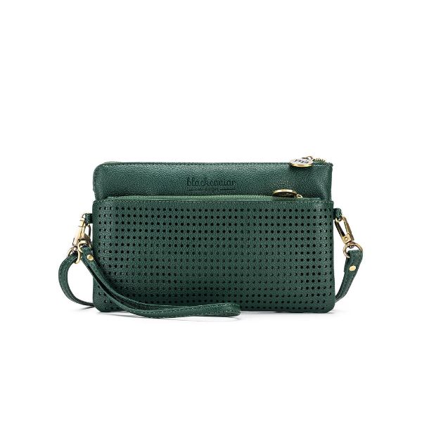 Picture of NINA DEEP GREEN CLUTCH CROSSBODY BAG