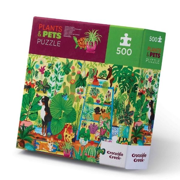 Picture of FAMILY PUZZLE 500PC - PLANTS & PETS