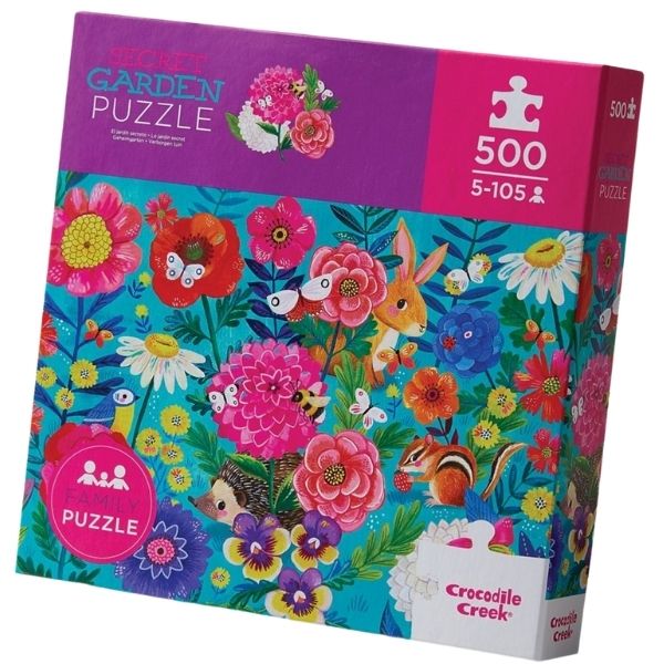 Picture of FAMILY PUZZLE 500PC - SECRET GARDEN