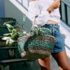 Picture of SEAGRASS BASKET AQUA