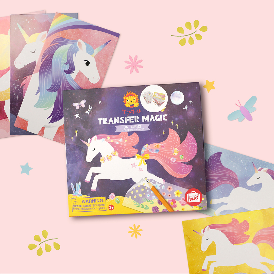 Hickmott's Supa News. TRANSFER MAGIC UNICORNS