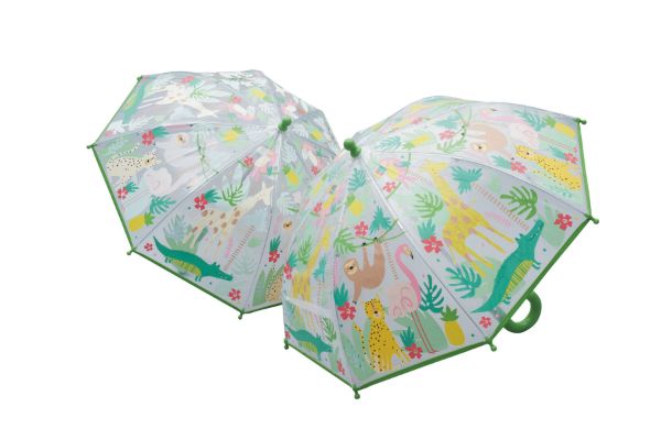 Picture of FLOSS & ROCK COLOUR CHANGING UMBRELLA JUNGLE