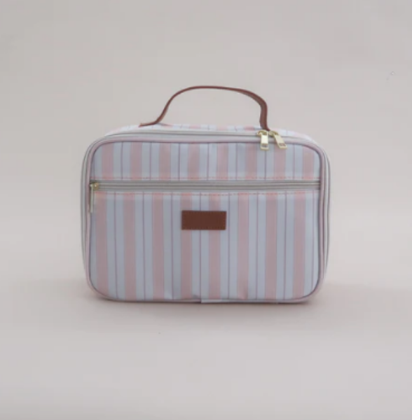 Picture of ELA & EARTH OASIS STRIPE LUNCH BAG