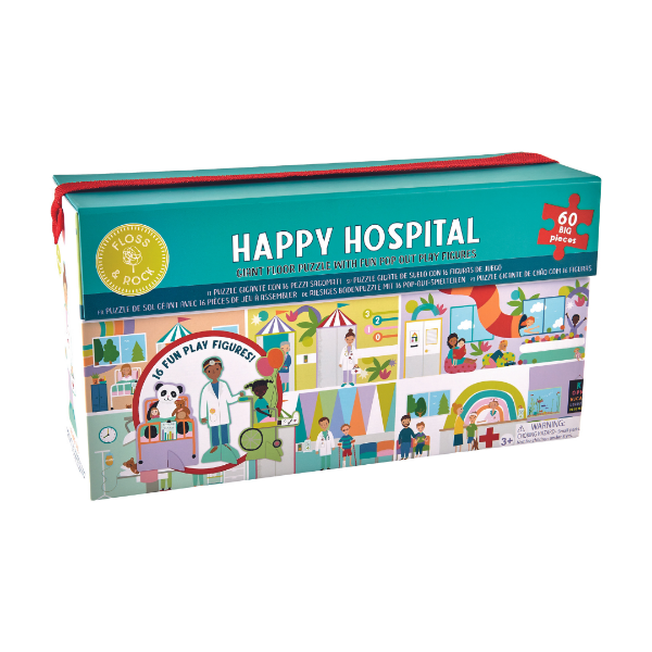 Picture of FLOSS & ROCK 60PC FLOOR PUZZLE HOSPITAL