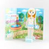 Picture of FLOSS & ROCK WOODEN MAGNETIC DRESS UP DOLL - ELSIE