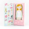 Picture of FLOSS & ROCK WOODEN MAGNETIC DRESS UP DOLL - ELSIE