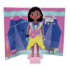 Picture of FLOSS & ROCK WOODEN MAGNETIC DRESS UP DOLL - ZOEY