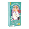 Picture of FLOSS & ROCK WOODEN MAGNETIC DRESS UP DOLL - FLORENCE