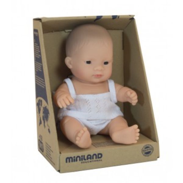 Picture of MINILAND BABY DOLL ASIAN BOY 21CM