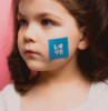 Picture of OH FLOSSY REUSEABLE ADHESIVE FACE PAINT & MAKEUP STENCILS