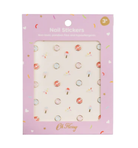 Picture of OH FLOSSY NAIL STICKERS - SWEETS