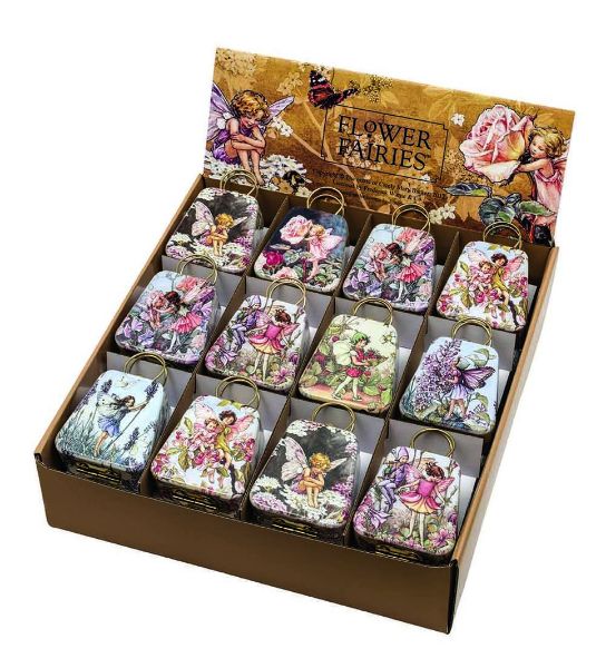 Picture of FLOWER FAIRIES MINI HANDLE BASKET TIN