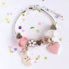 Picture of FLORAL DREAMS BUNNY CHARM BRACELET