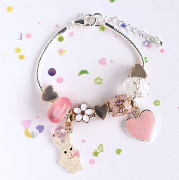 Picture of FLORAL DREAMS BUNNY CHARM BRACELET