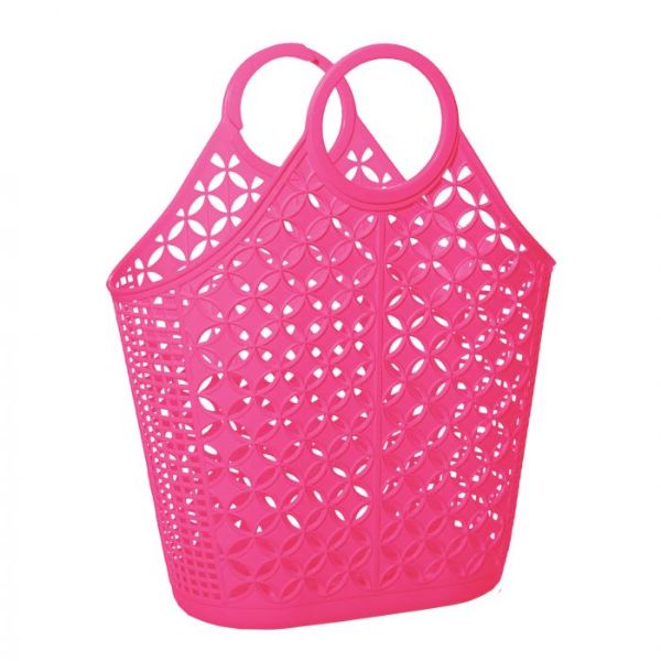 Picture of SUN JELLIES ATOMIC TOTE BERRY PINK