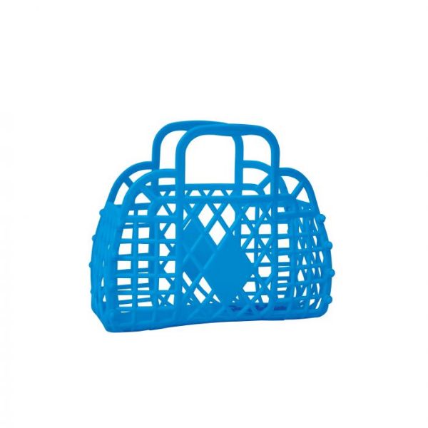 Picture of SUN JELLIES RETRO BASKET ROYAL BLUE MINI