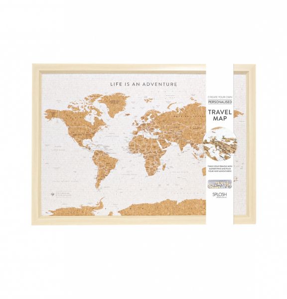 Picture of TRAVEL BOARD SMALL WORLD MAP