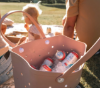 Picture of BEACH BAG IN SEASHELL PINK