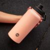 Picture of WATERMATE STAINLESS STEEL WATER BOTTLE PEACH - 950ML